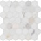 Ackland Calacatta Gold Hexagon 12 in. x 12 in. Polished Marble Mosaic Floor and Wall Tile, 10PK AKM-S-CAGO2X2HXP-CA - alternate 4